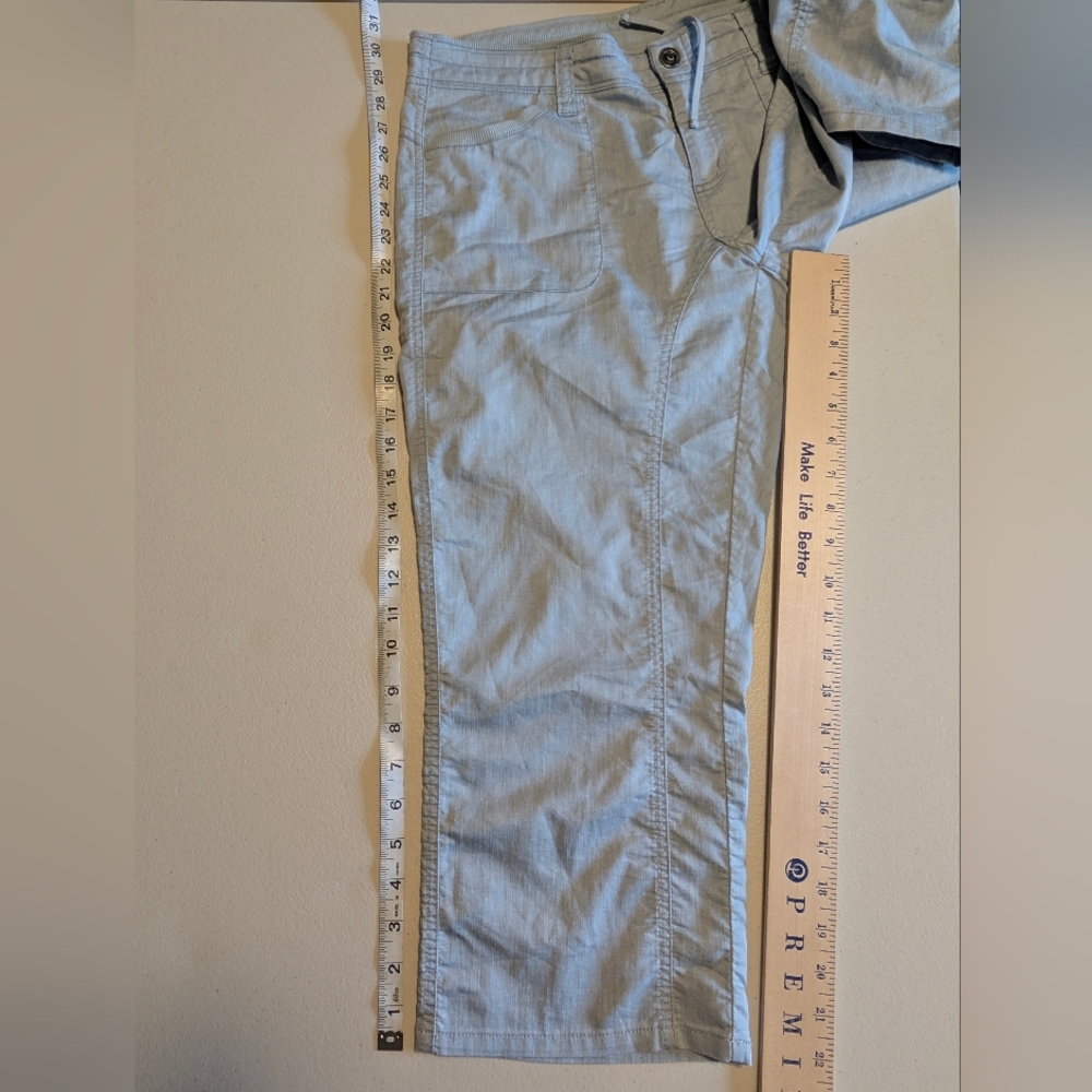 Kuhl Women's Blue Iris (Soft Blue Gray) CABOtm Kapri Size 8 - Picture 5 of 12